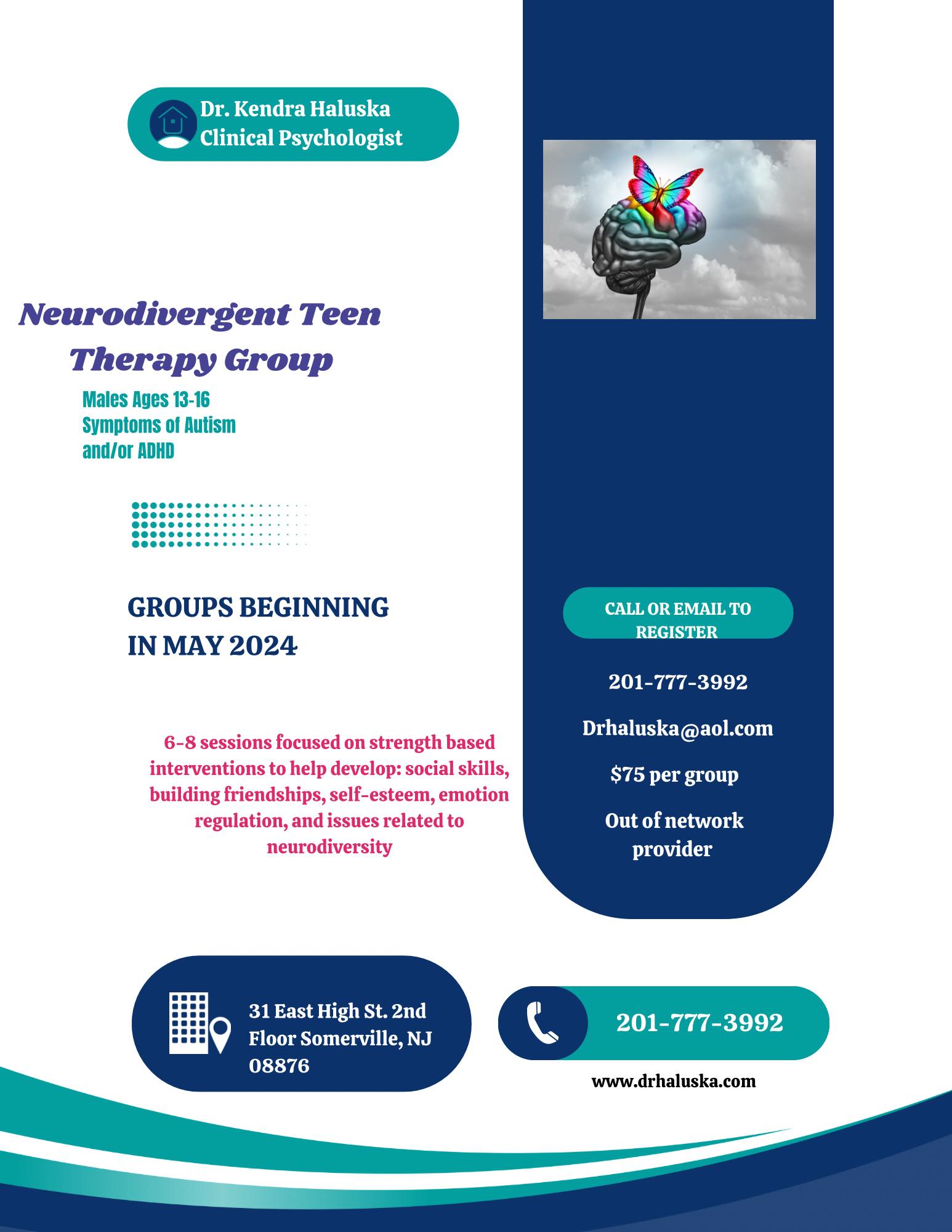 Dr. Kendra Haluska, Psy. D.