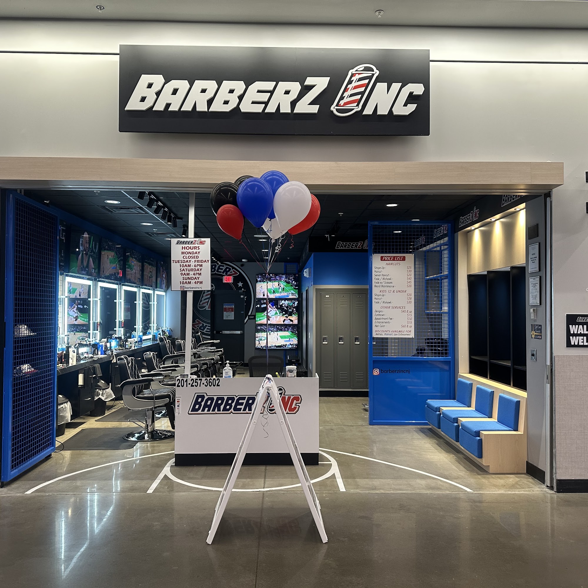 BARBERZ INC BARBERSHOP INSIDE WALMART, 1 Teterboro Landing Dr, Teterboro New Jersey 07608