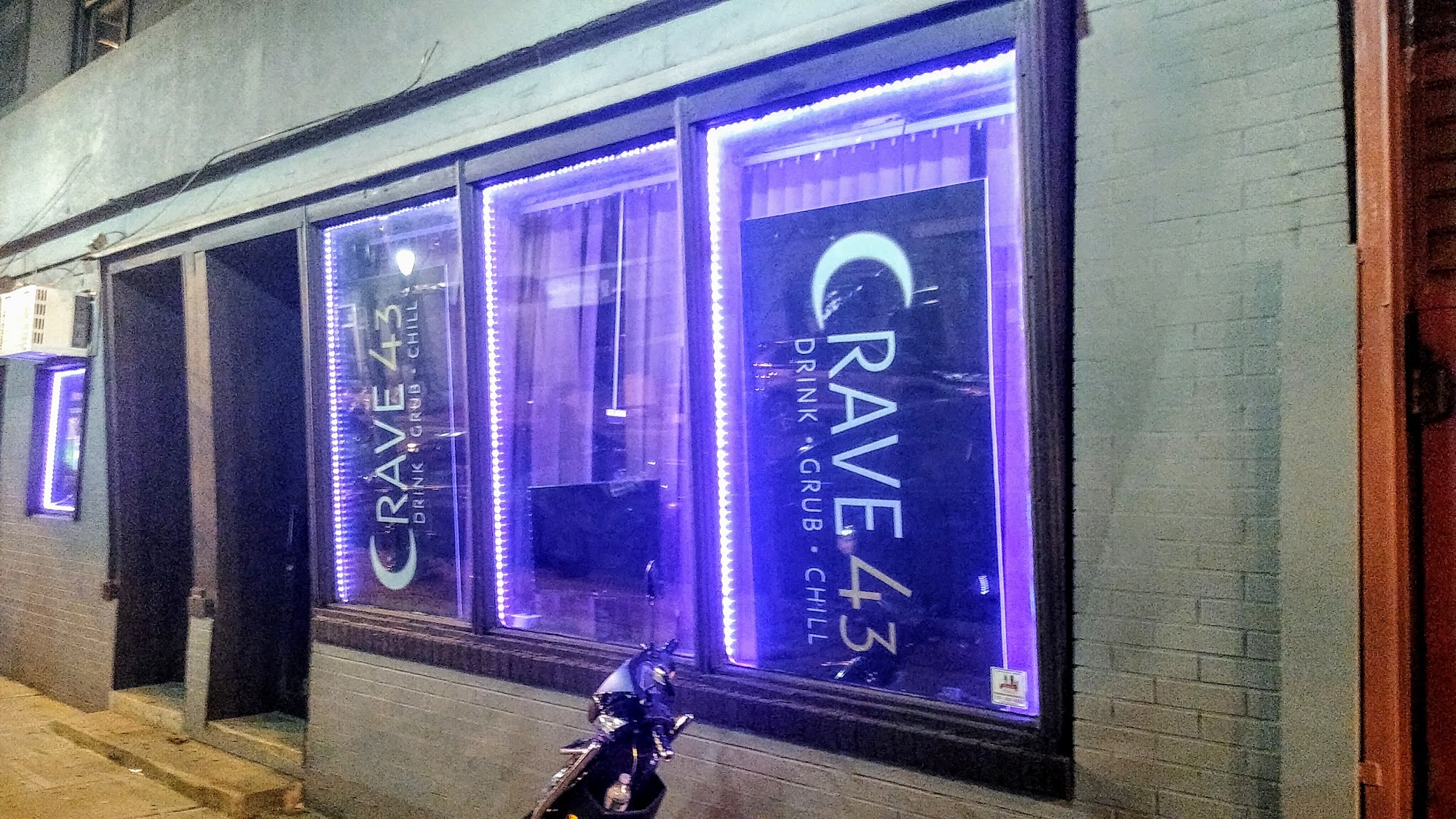 Crave 43 Menu