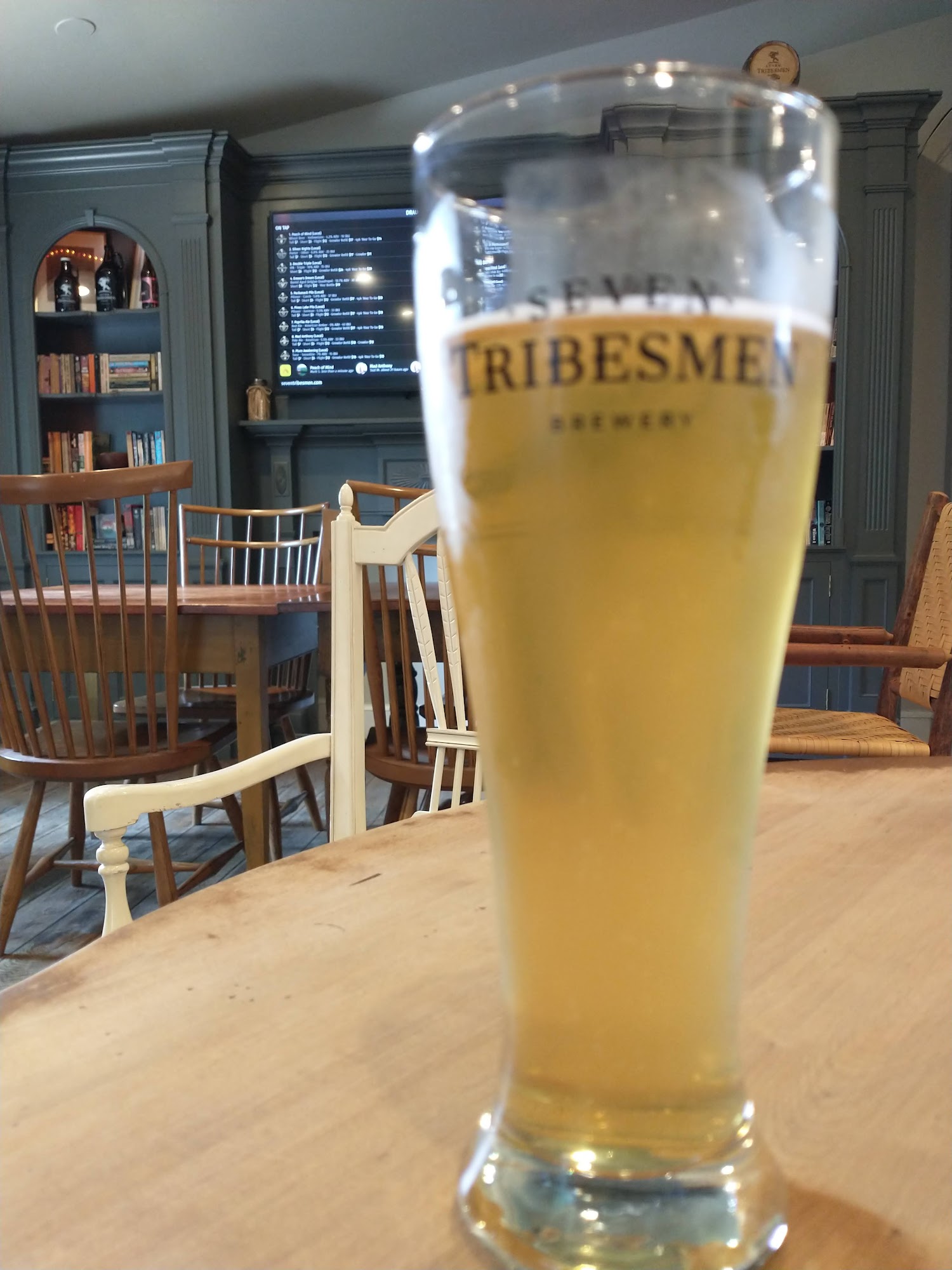 Seven Tribesmen Brewery Menu