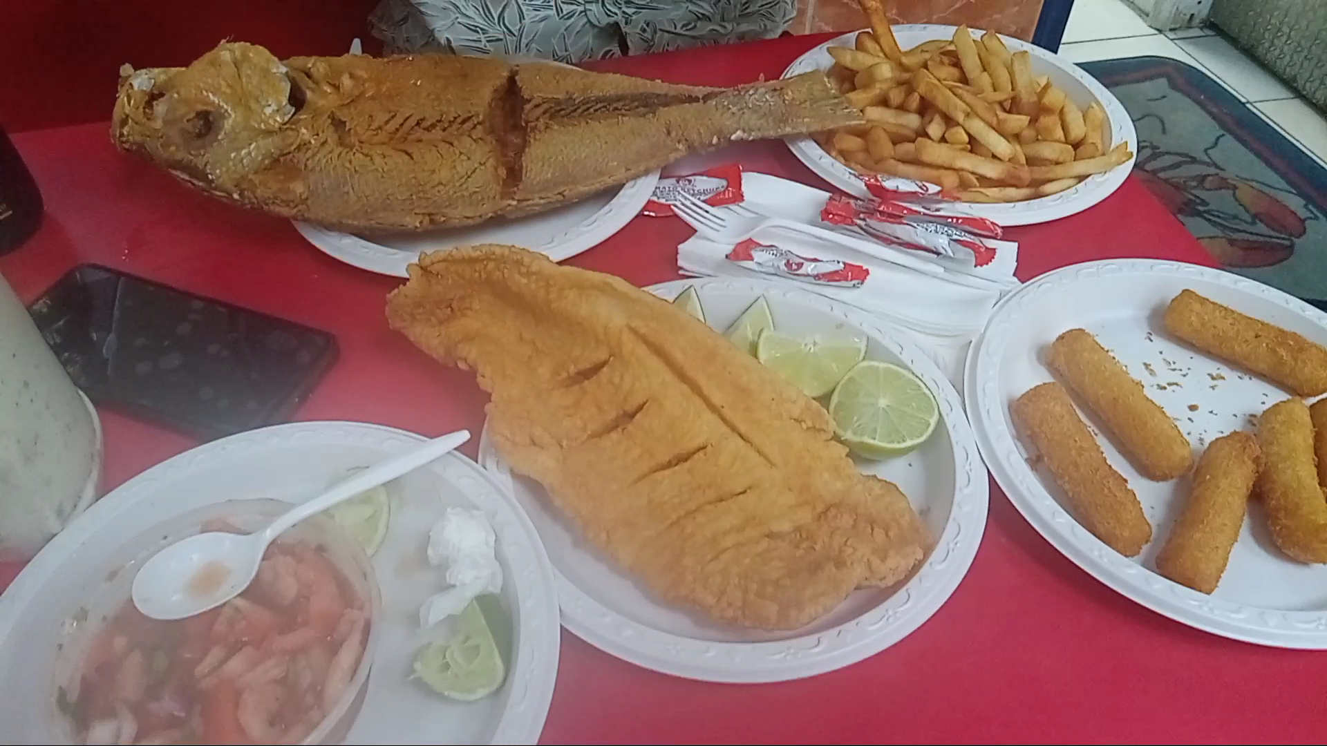 Fancy Fish Restaurant Menu