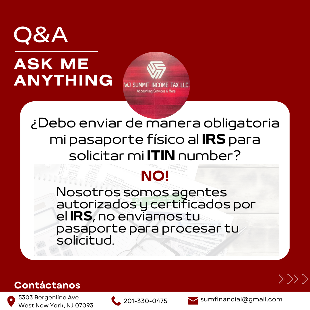 WJ Summit Income Tax