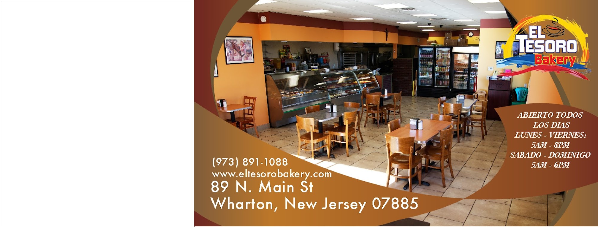 El Tesoro Bakery Menu