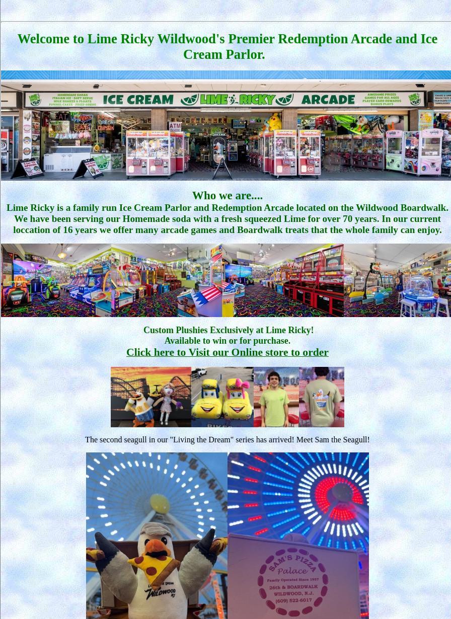 Lime Ricky World Menu