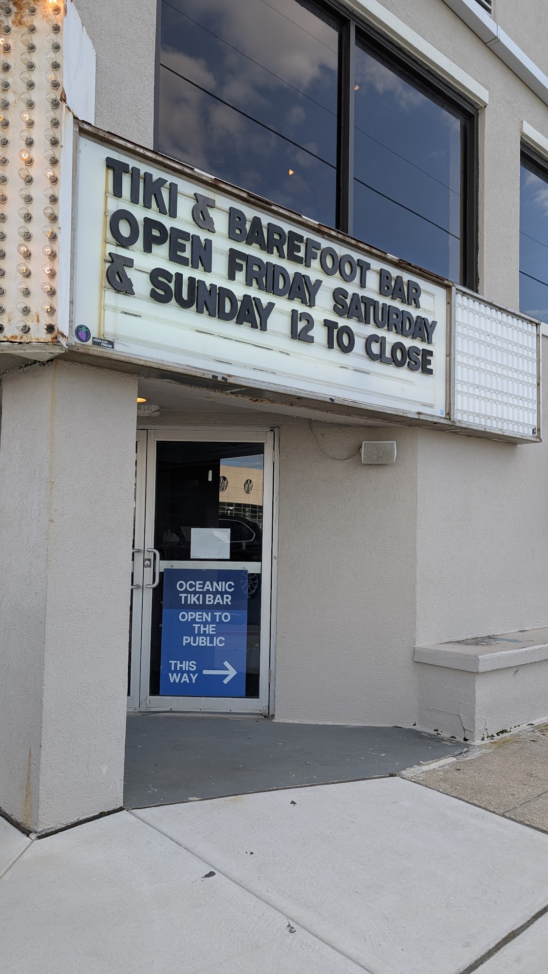 The Barefoot Bar Menu