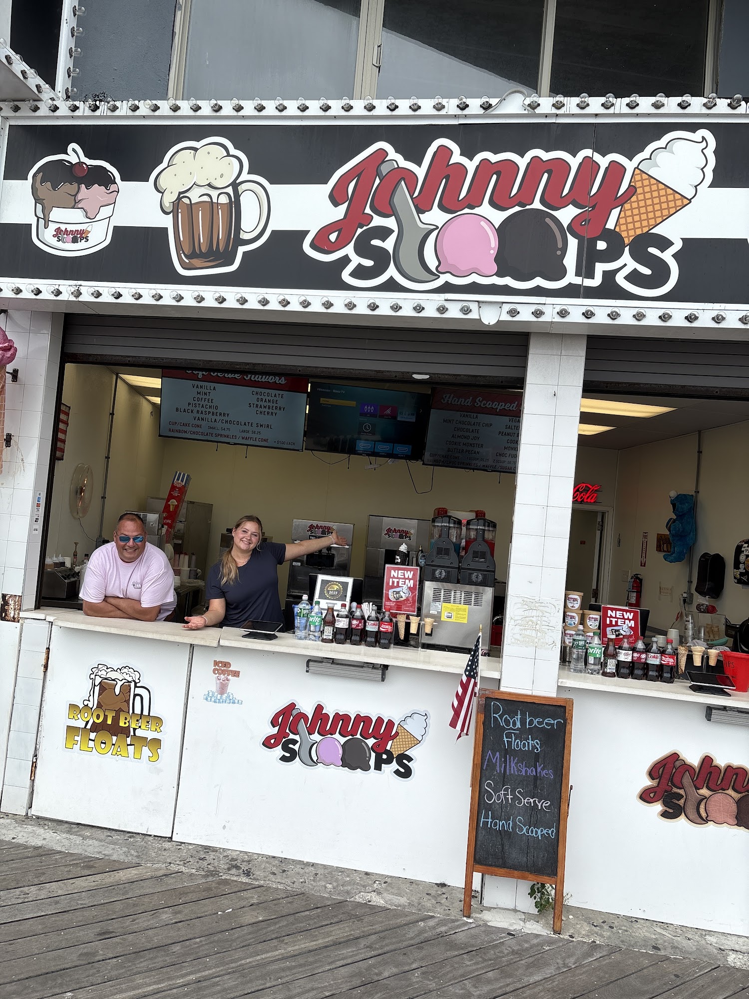 Johnny Scoops Menu