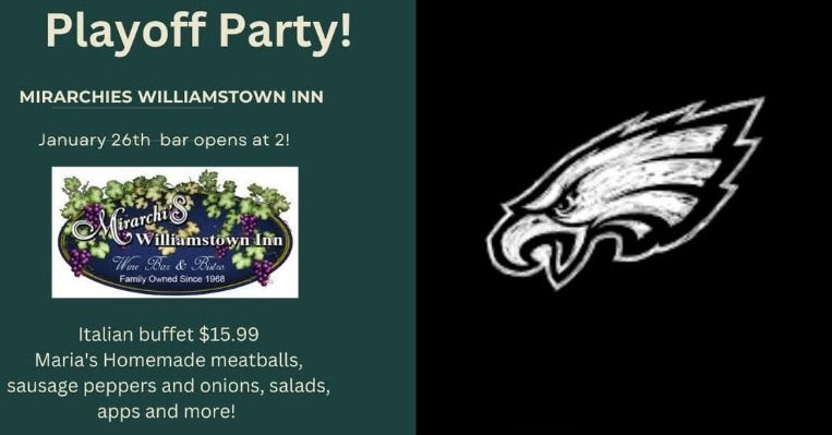 Mirarchi's Williamstown Inn Menu