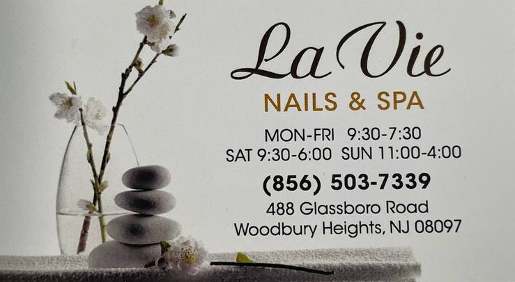 LA Vie Nails & Spa 488 Glassboro Rd, Woodbury Heights New Jersey 08097
