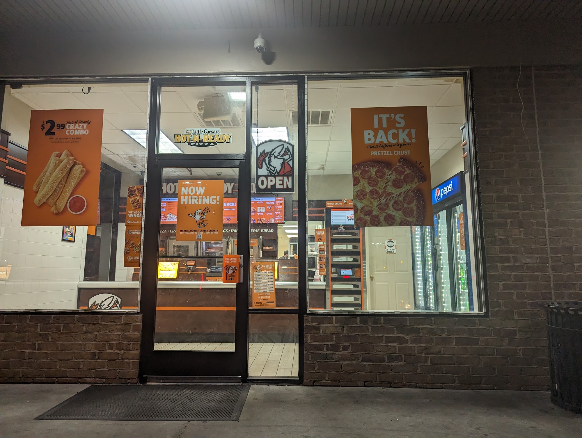 Little Caesars Pizza Menu
