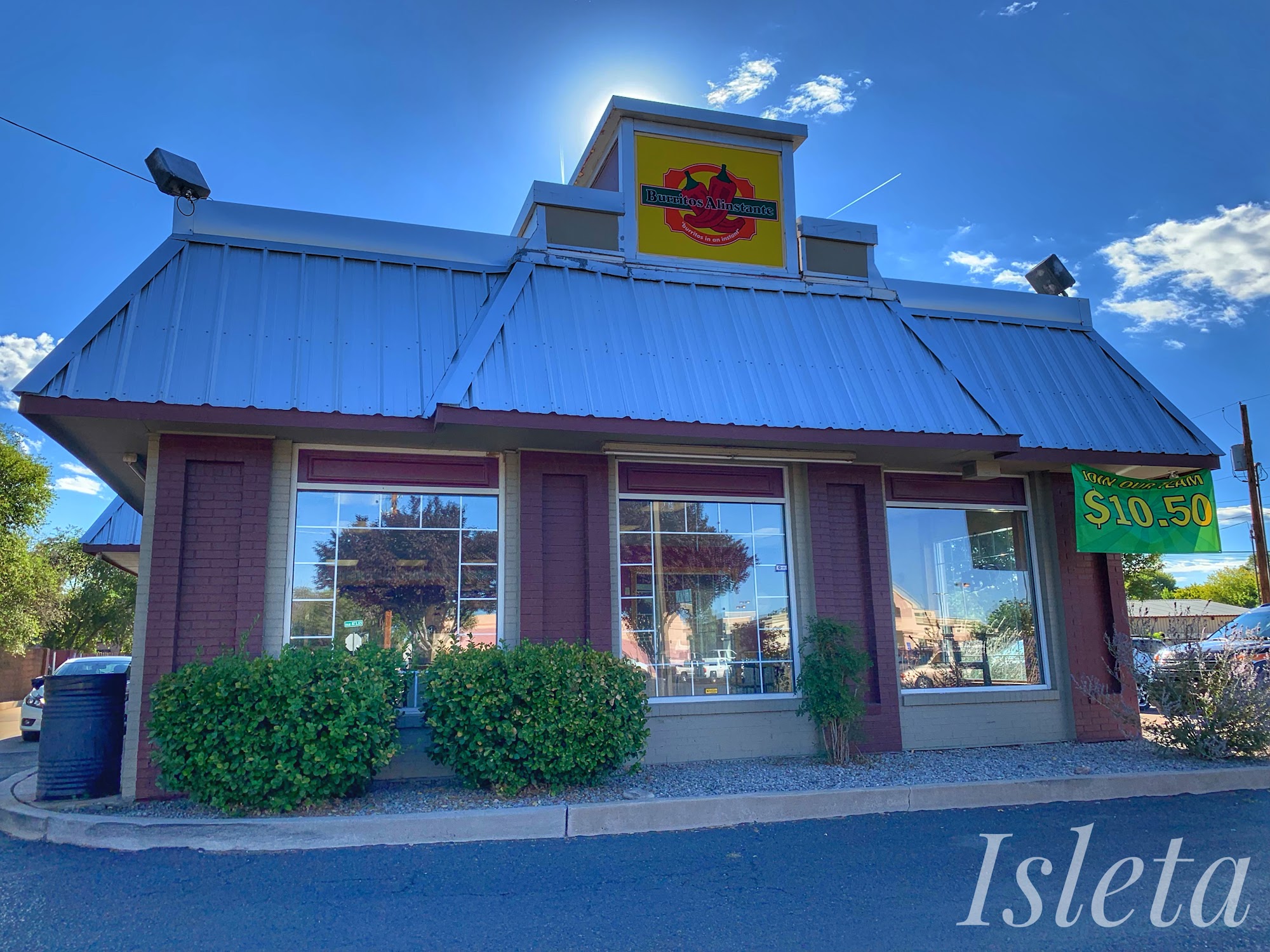 Burritos Alinstante Menu