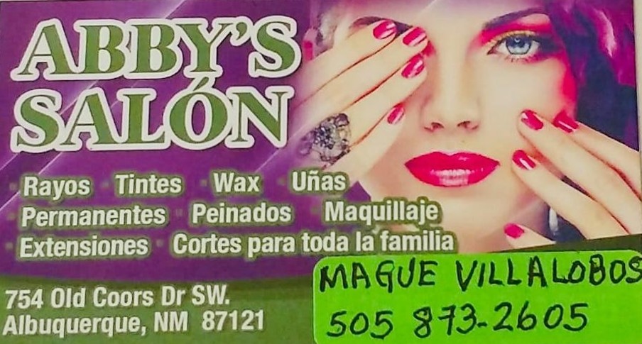 Abby's Salon 754 Old Coors Dr SW, Albuquerque New Mexico 87121