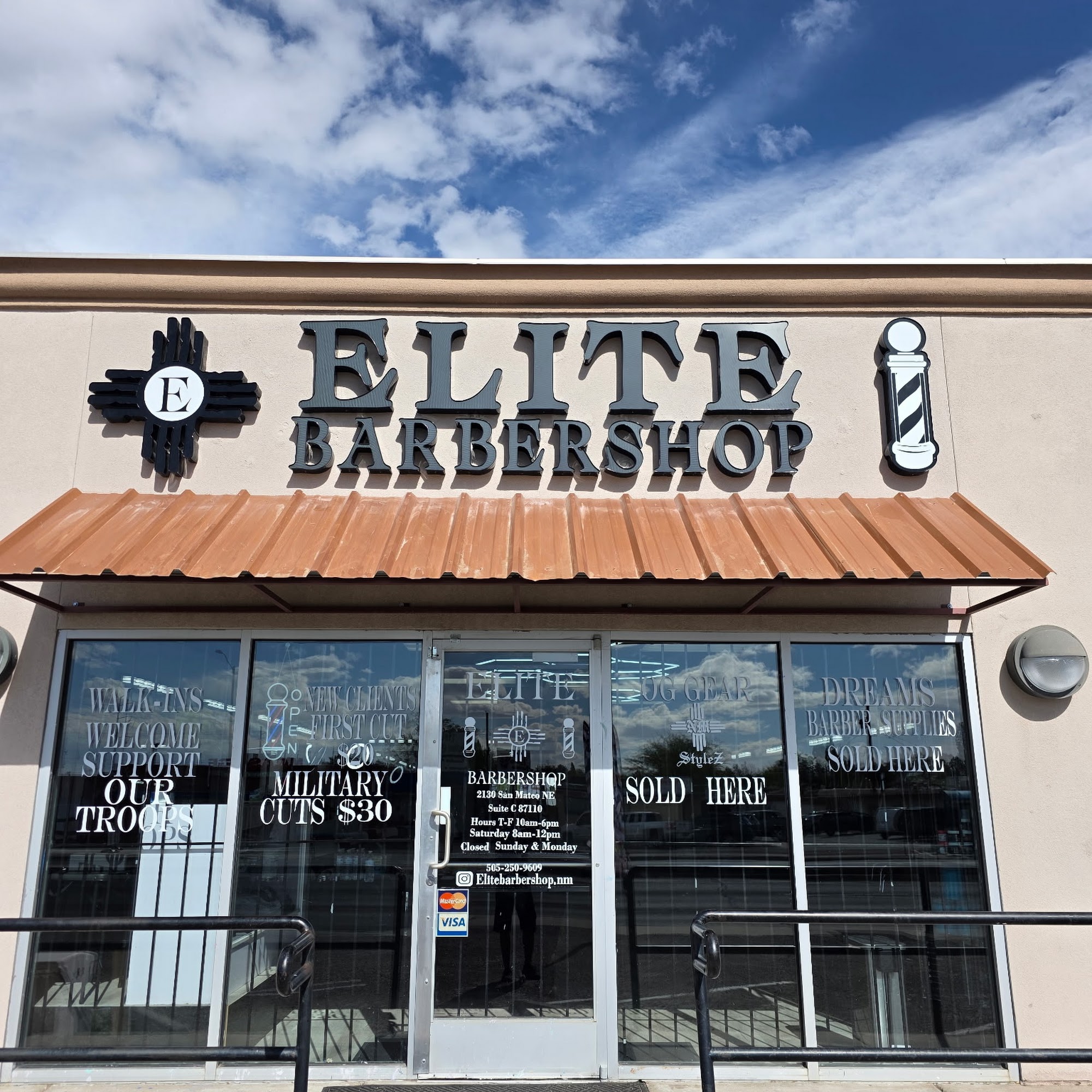 Elite Barbershop LLC 2130 San Mateo Blvd NE Suite C, Albuquerque New Mexico 87110
