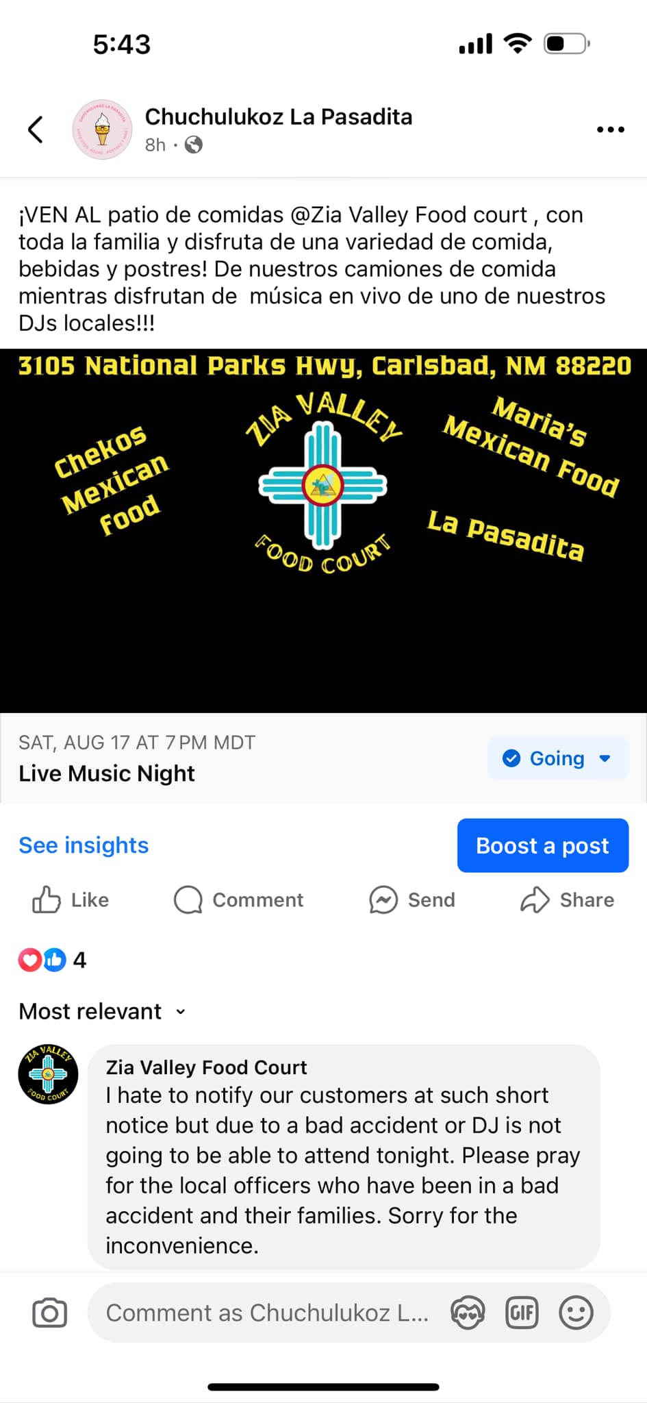 Photo credit: facebook