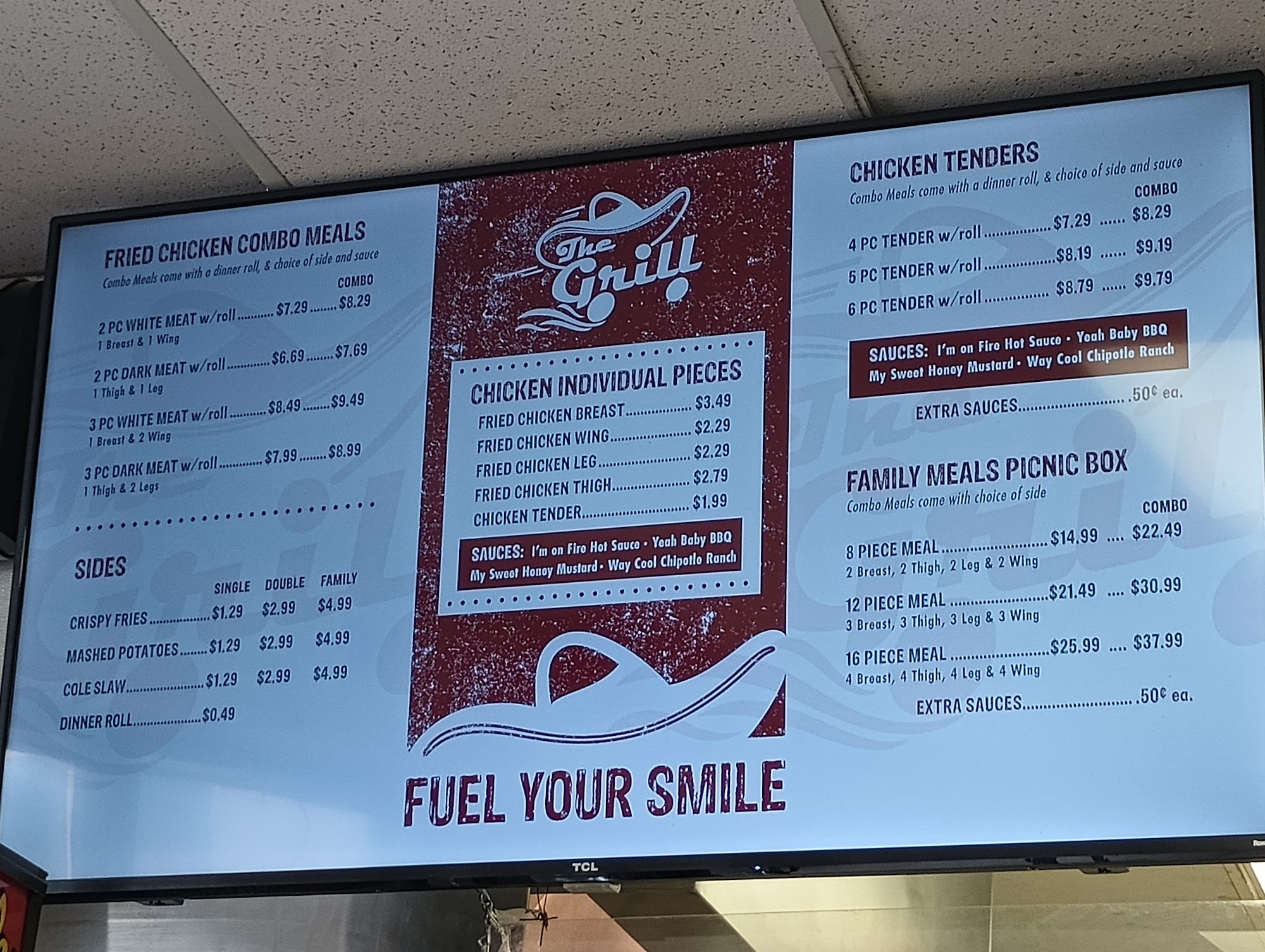 Grill At Cedar Crest Shell Menu