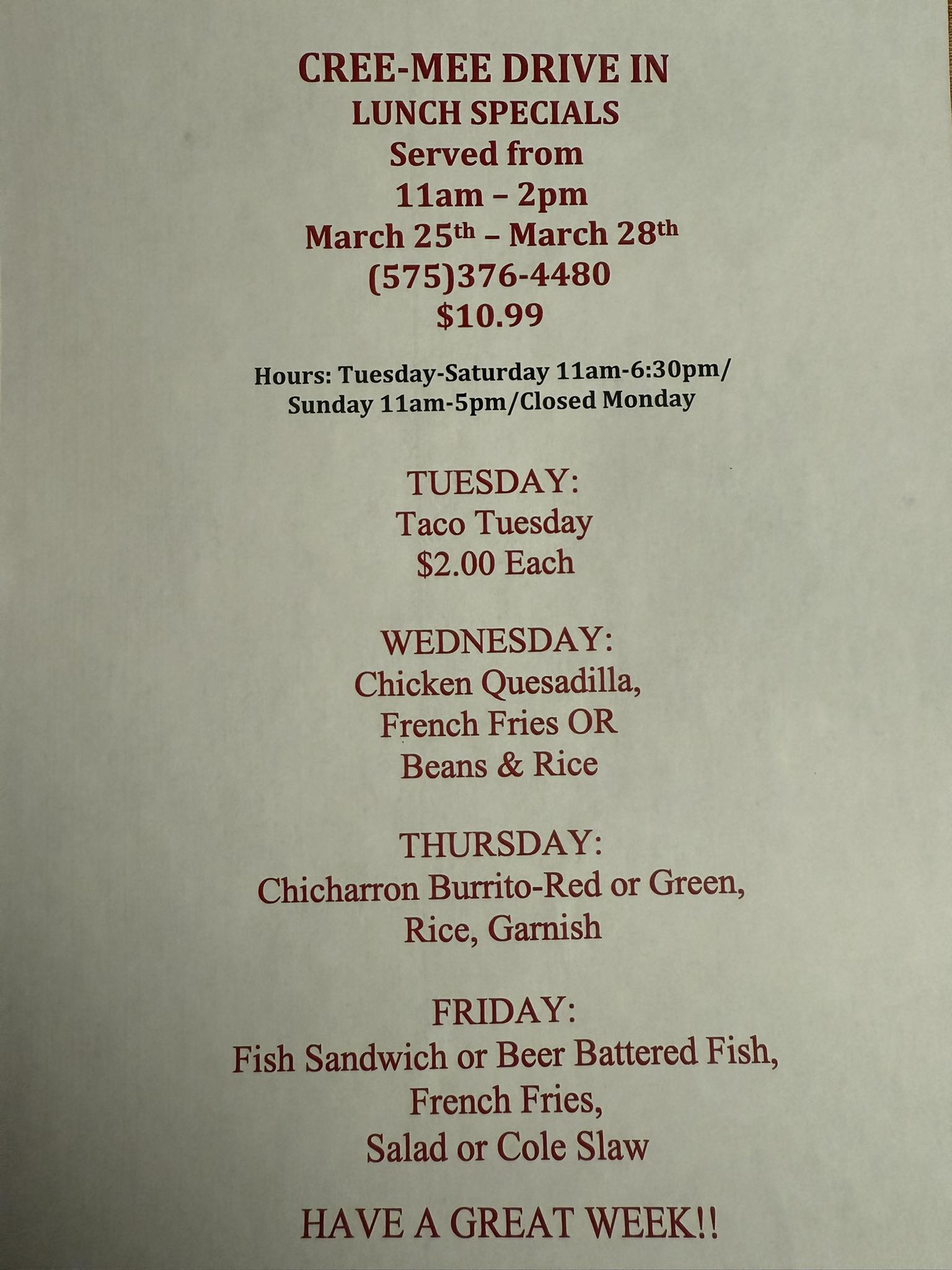 Photo credit: Facebook