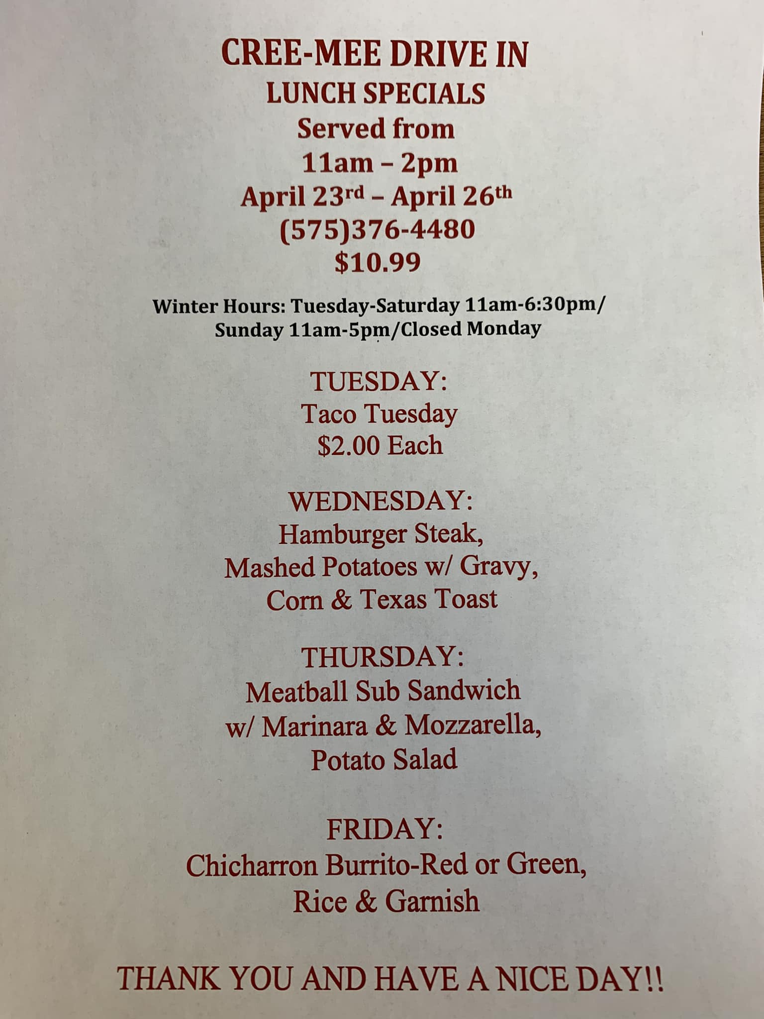 Photo credit: Facebook