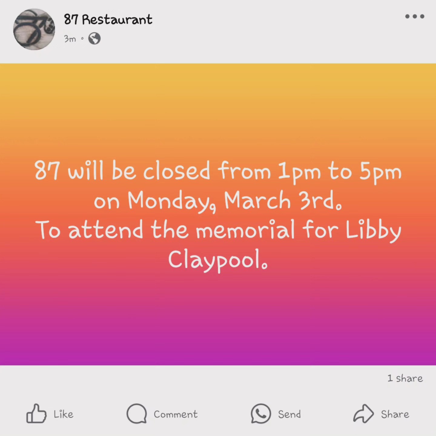 Photo credit: facebook