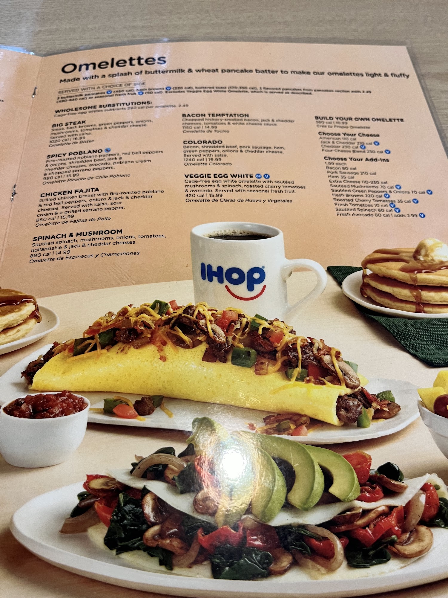 IHOP Menu