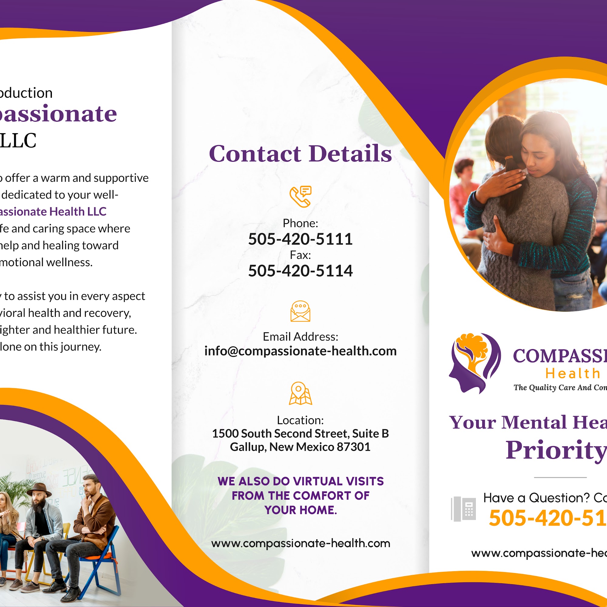 Compassionate Health LLC 1500 S 2nd St Suite B, Gallup New Mexico 87301