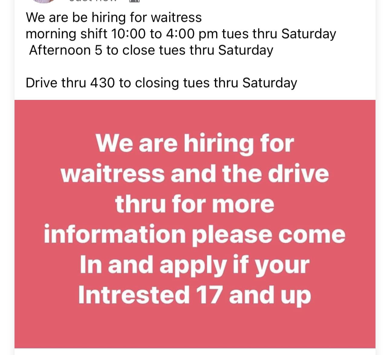 Photo credit: facebook