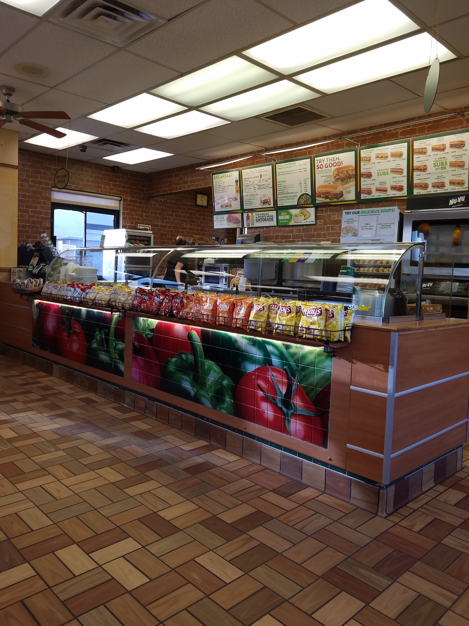 Subway Menu