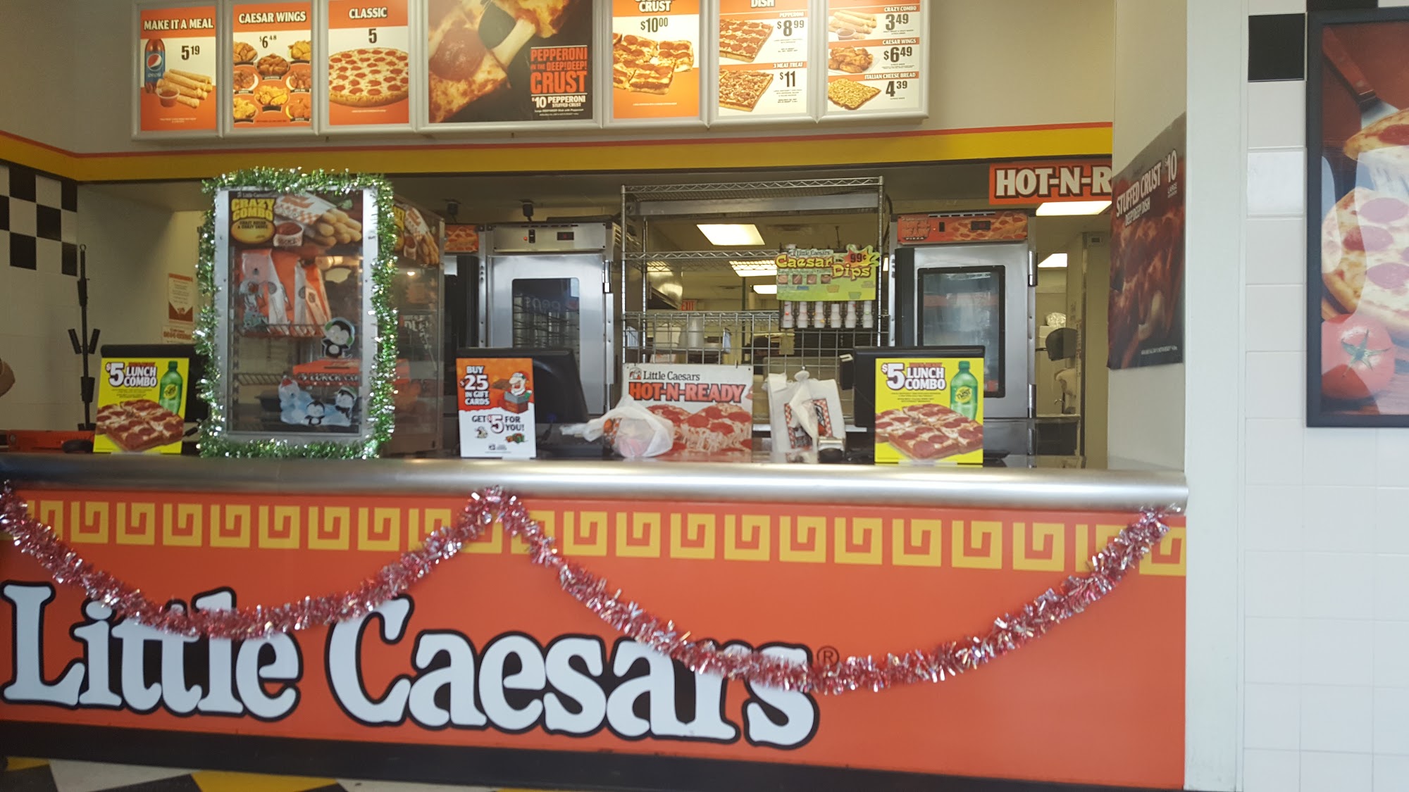 Little Caesars Pizza Menu