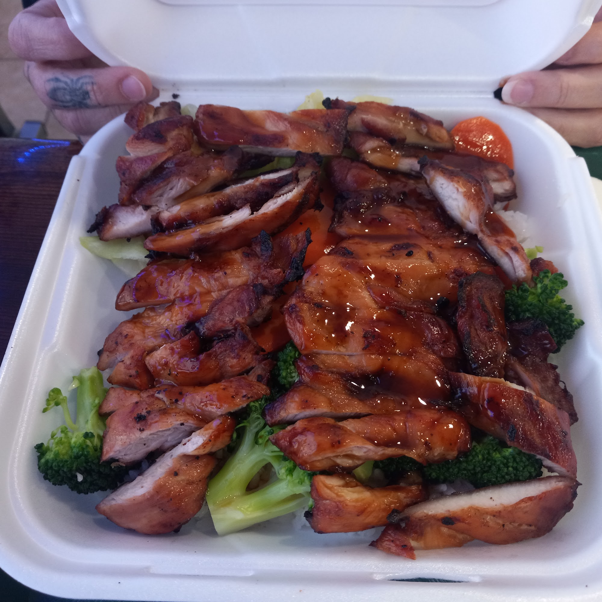 Teriyaki Chicken In Foil Los Lunas