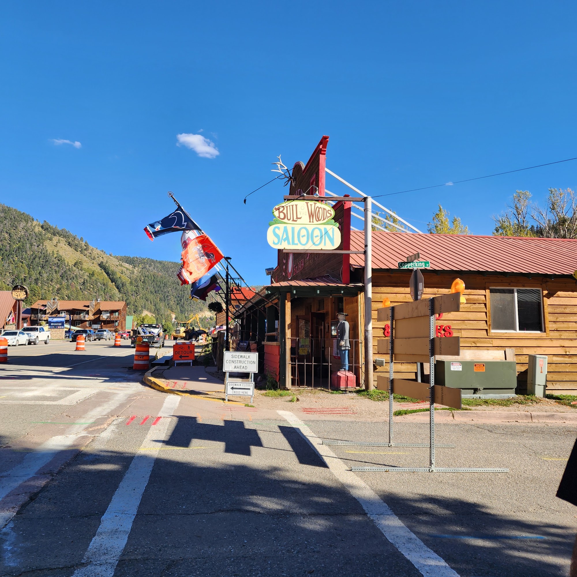 Bull O' the Woods Saloon Red River