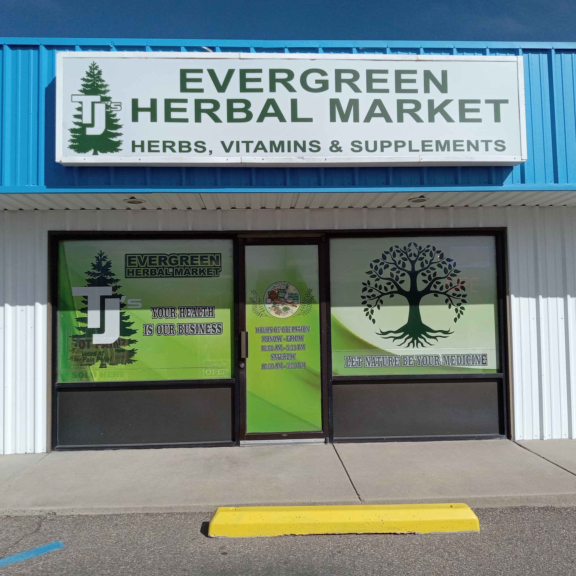 TJ's Evergreen Herbal Market