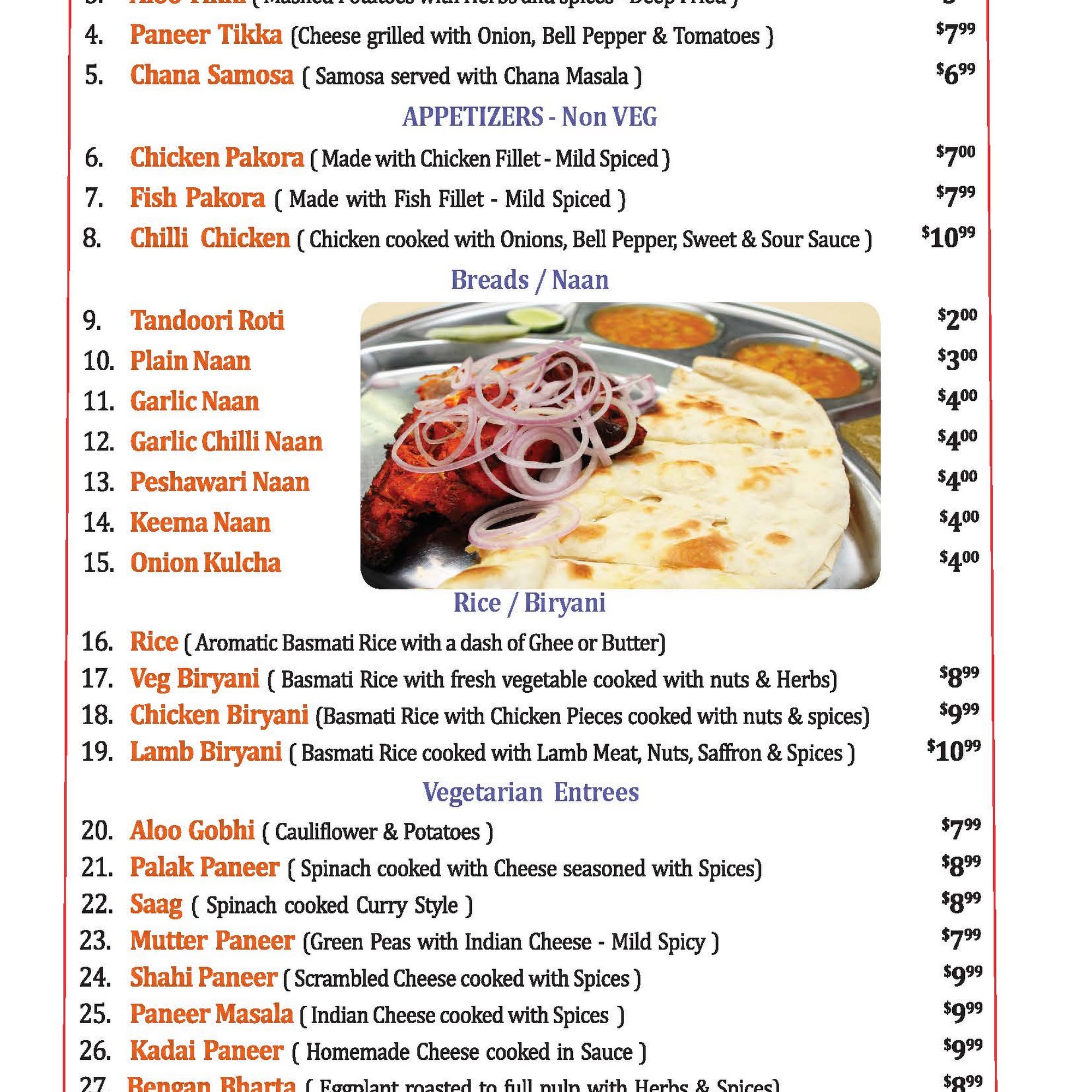 Taj Mahal Restaurant