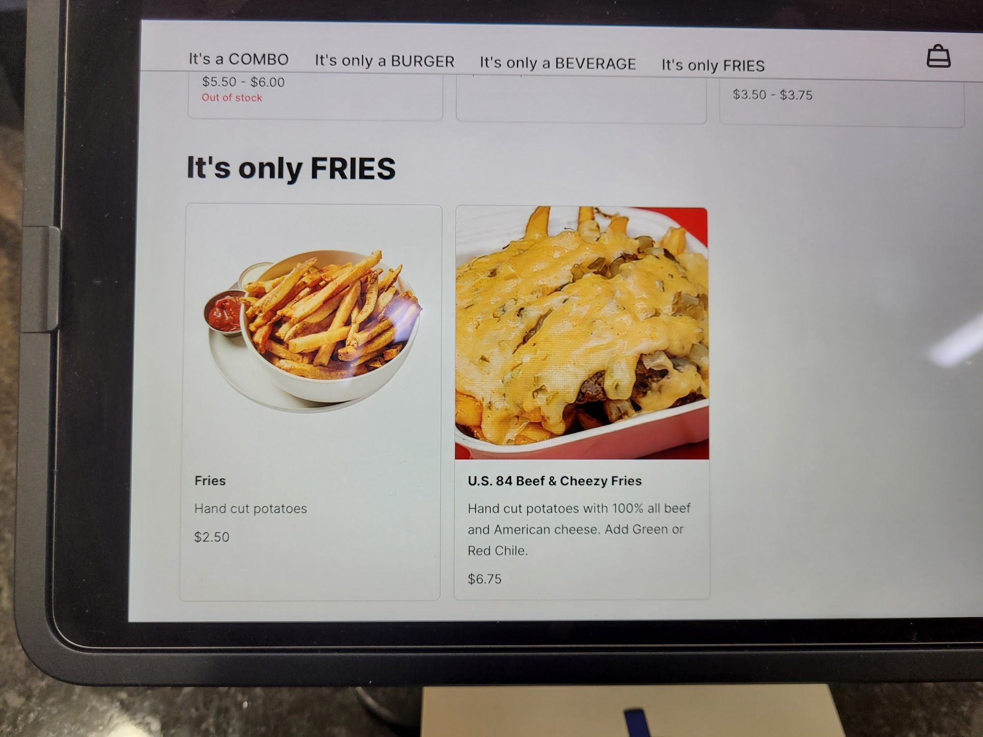 La Villa Burgers & Boba Menu