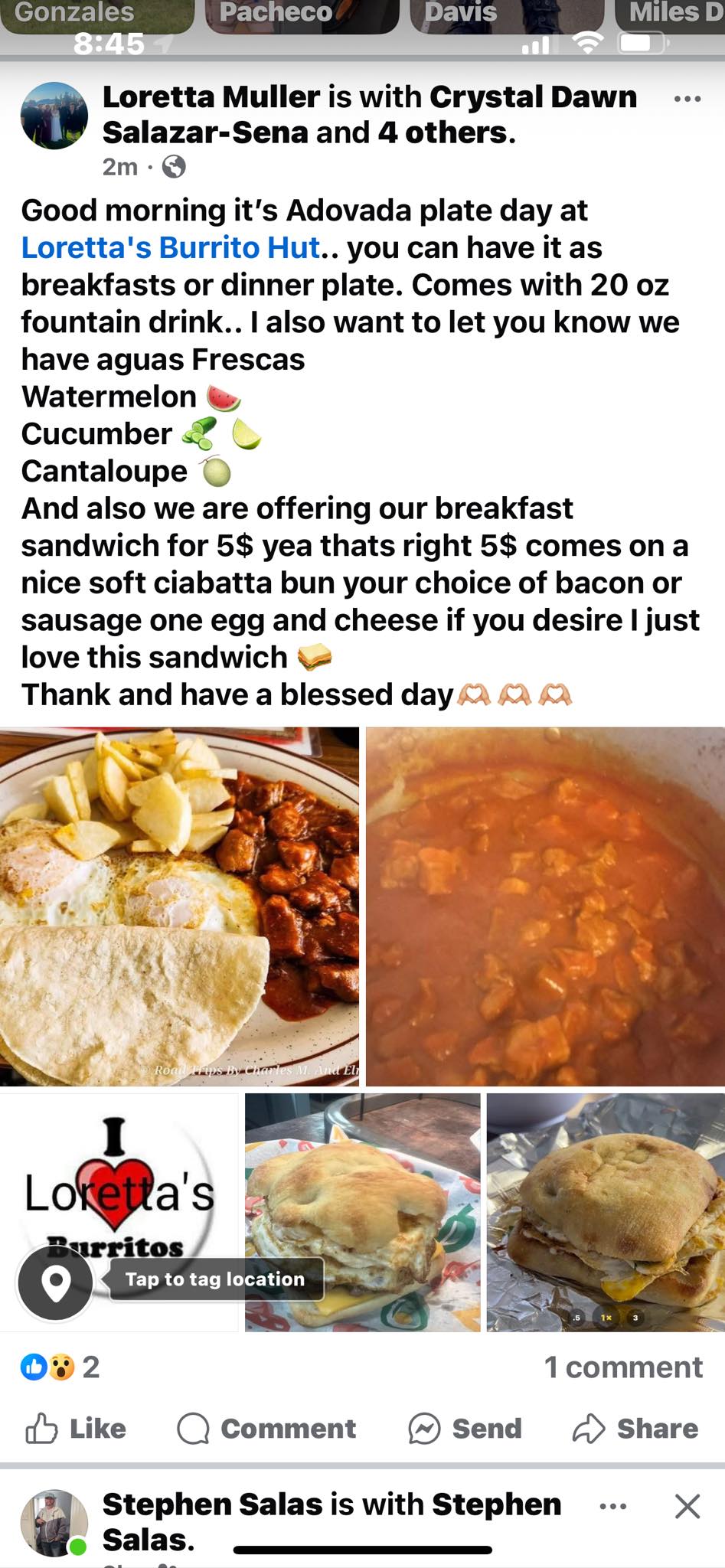 Photo credit: Facebook