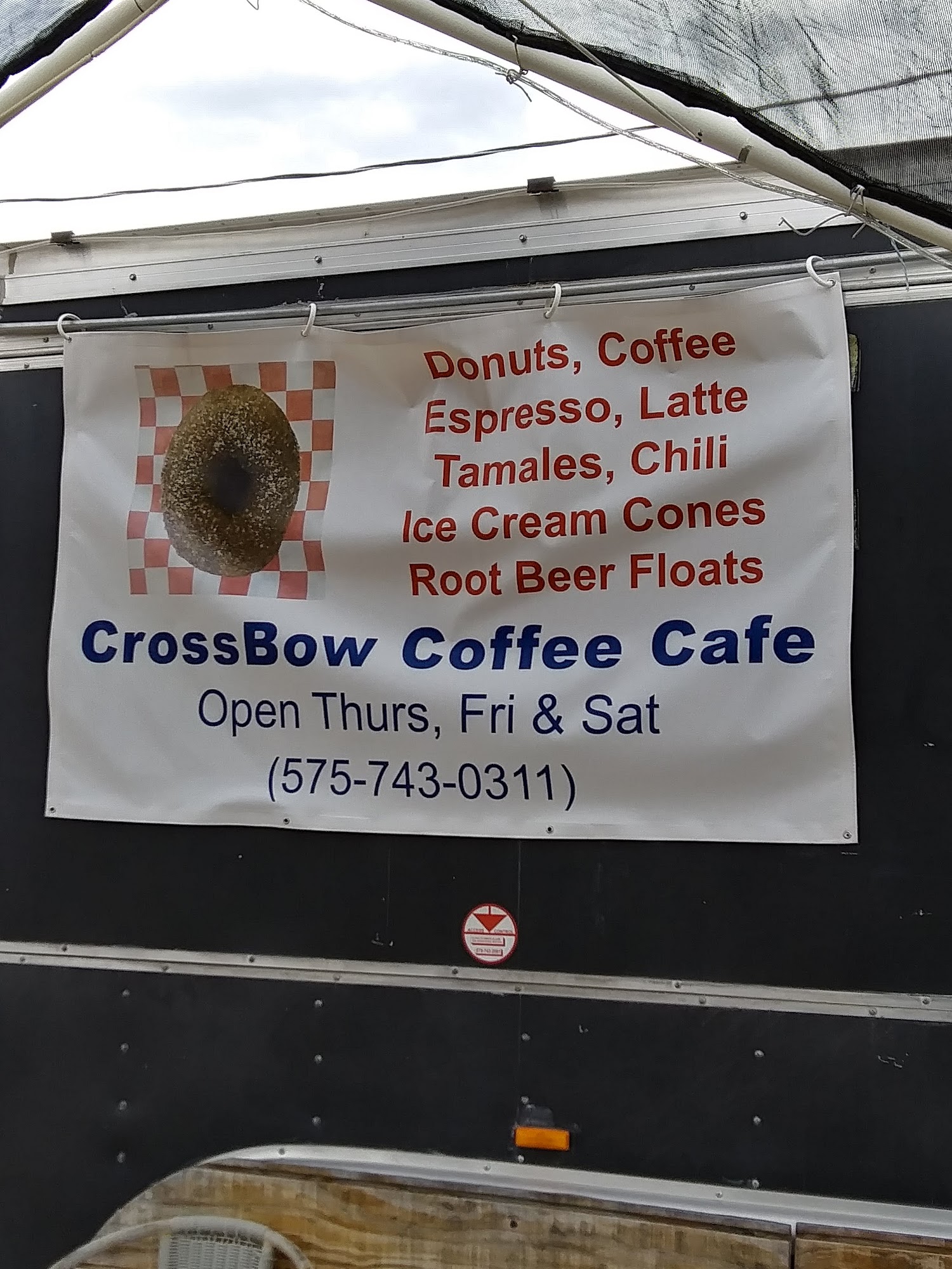 CrossBow Coffee Cafe Menu