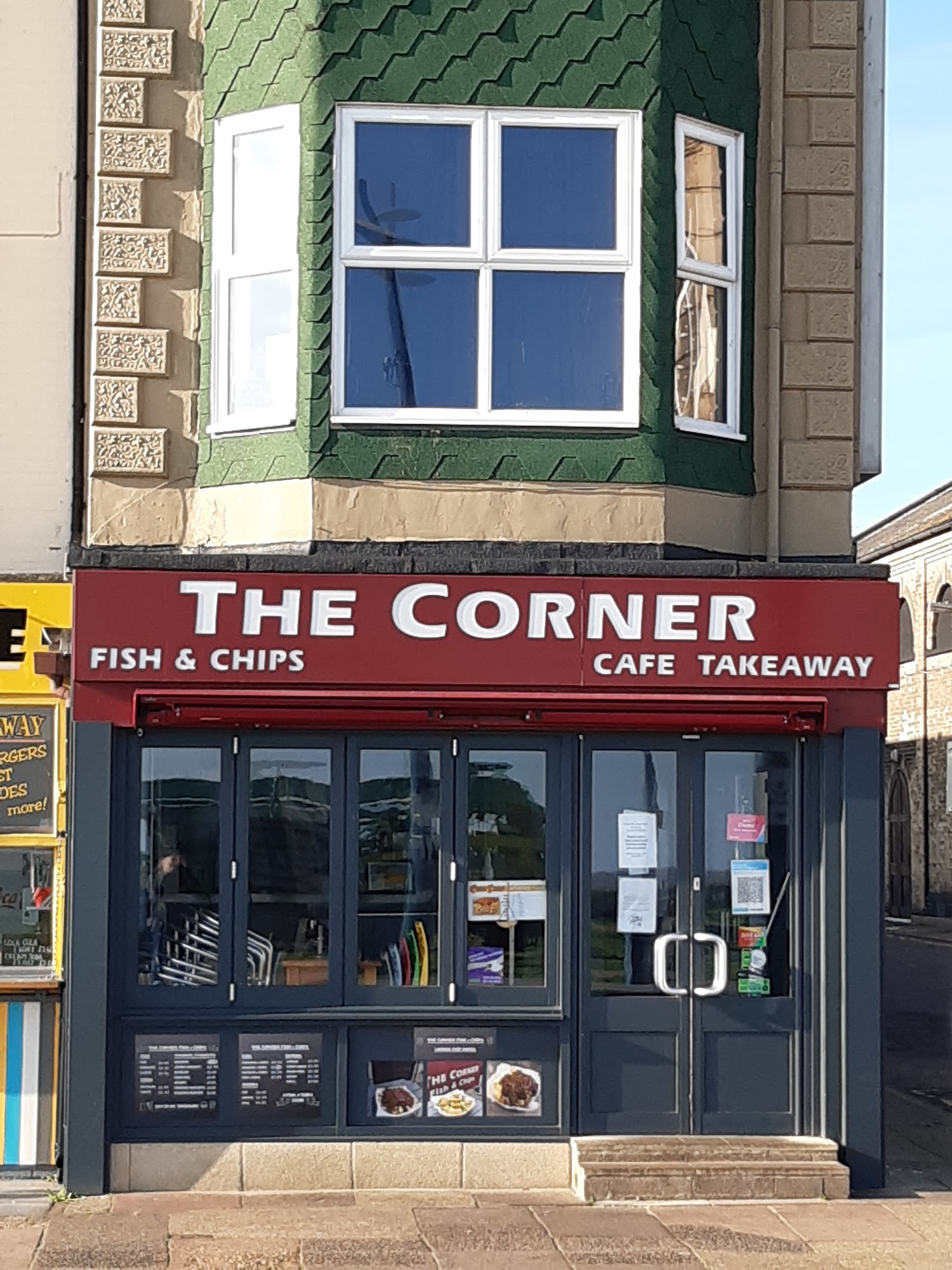 The Corner fish and chips Central Seafront, Marine Parade, Great Yarmouth