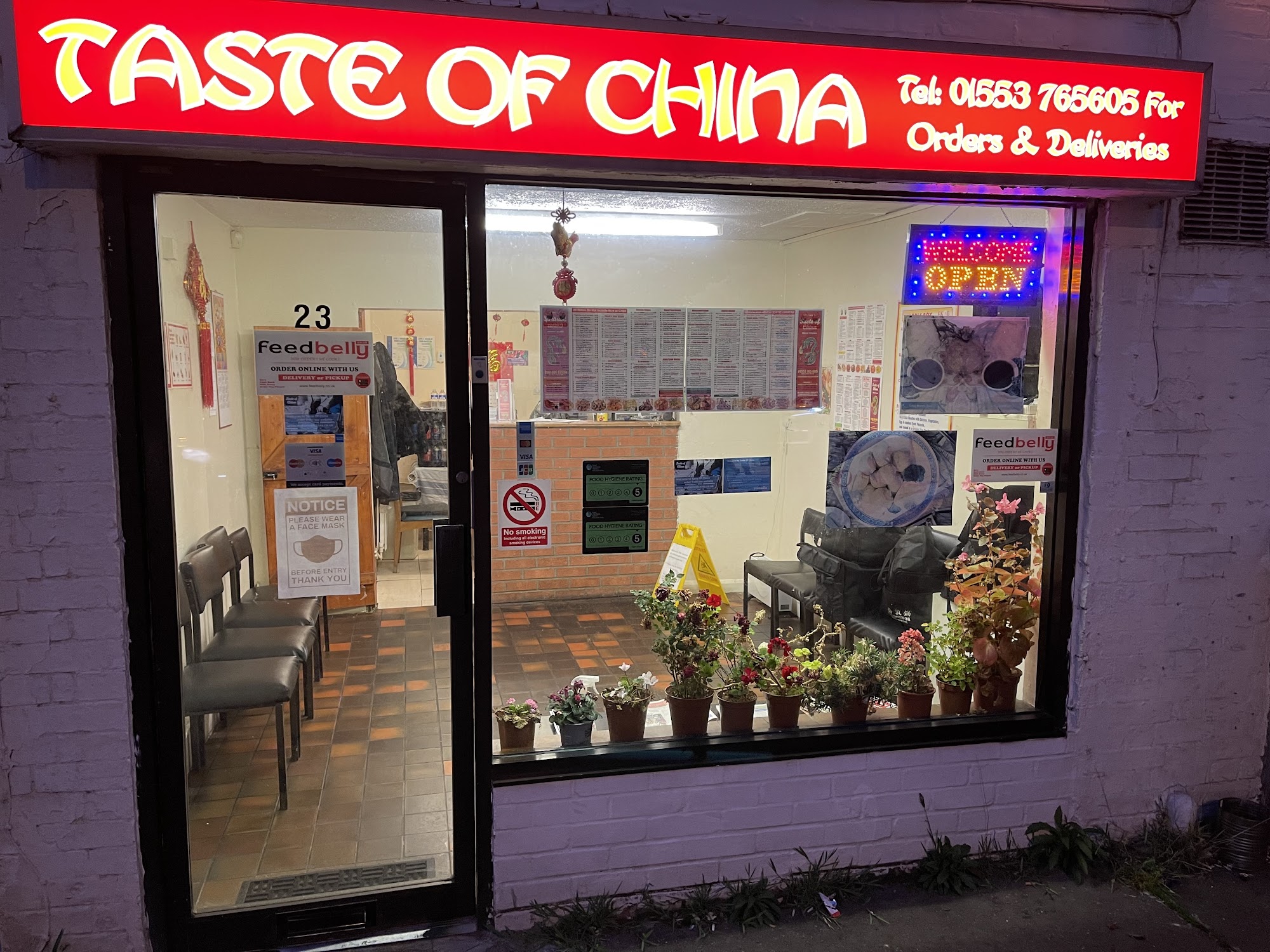 Taste of China 23 Wisbech Rd, King's Lynn