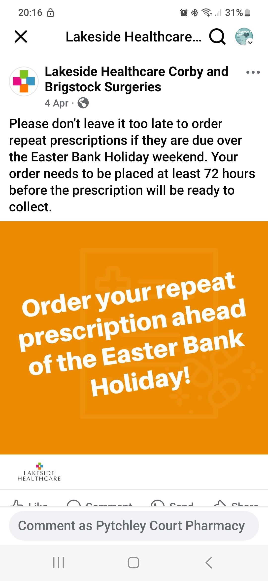 Pytchley Court Pharmacy