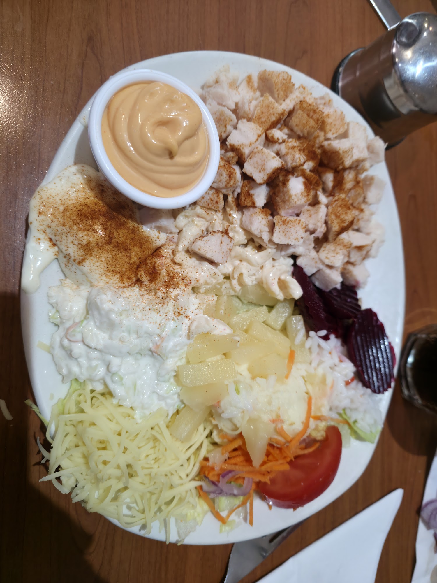 The Courtyard Restaurant Menu