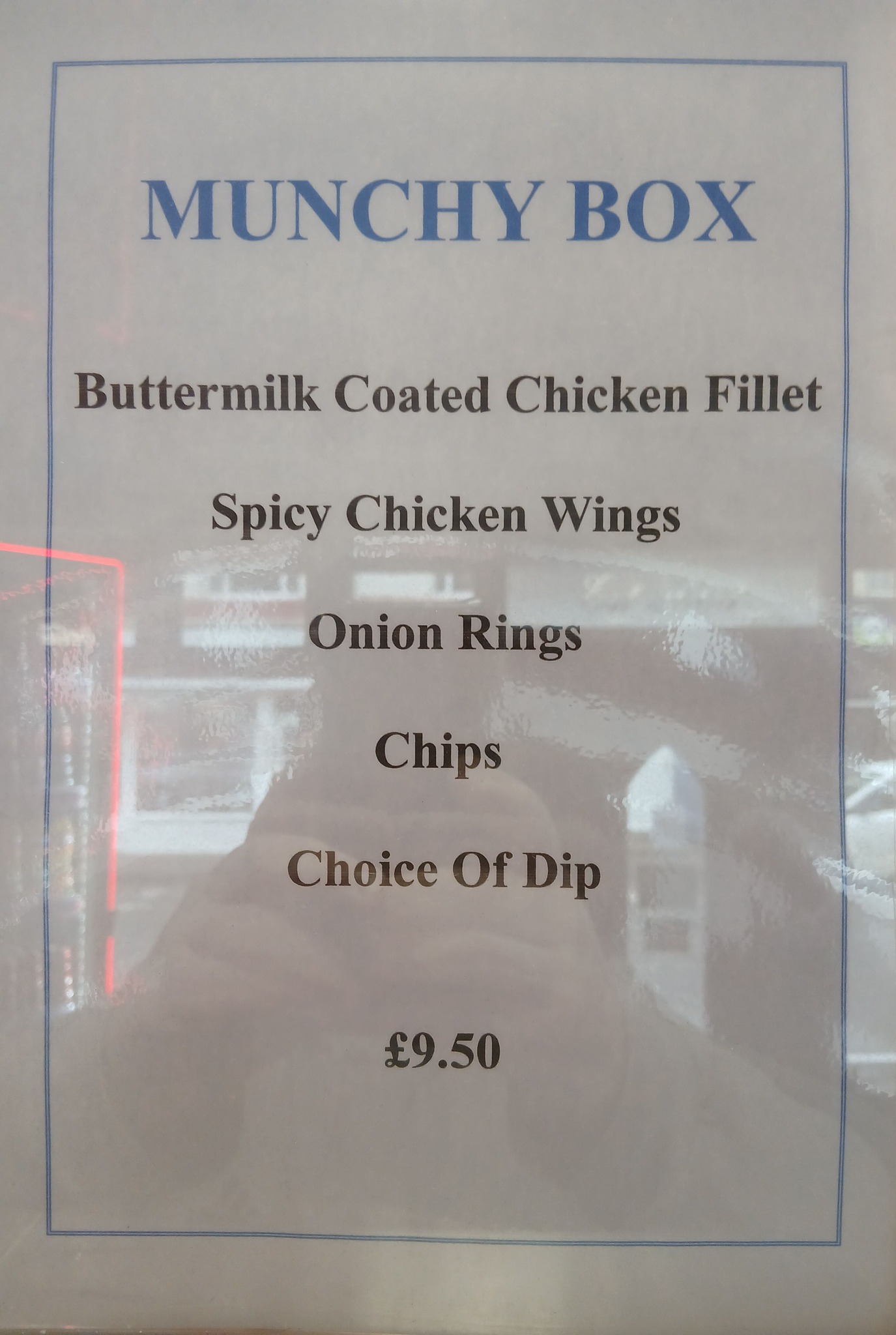 Gilleece's Traditional Takeaway Menu