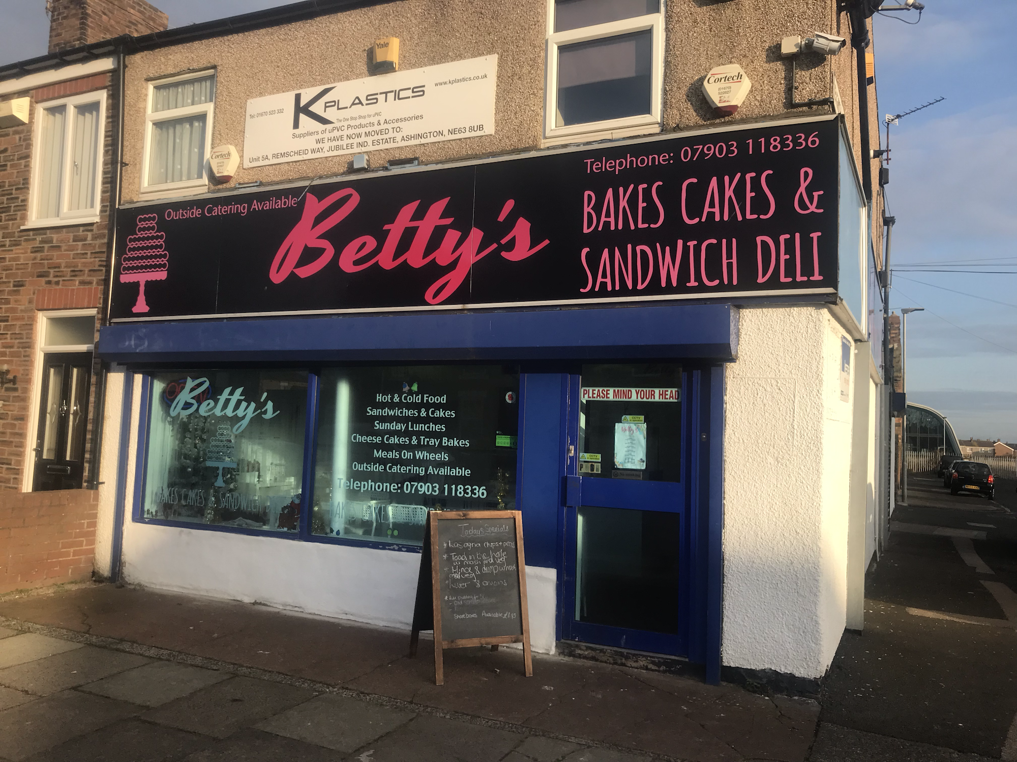 Betty’s Bakes and Cakes 252 Milburn Rd, Ashington