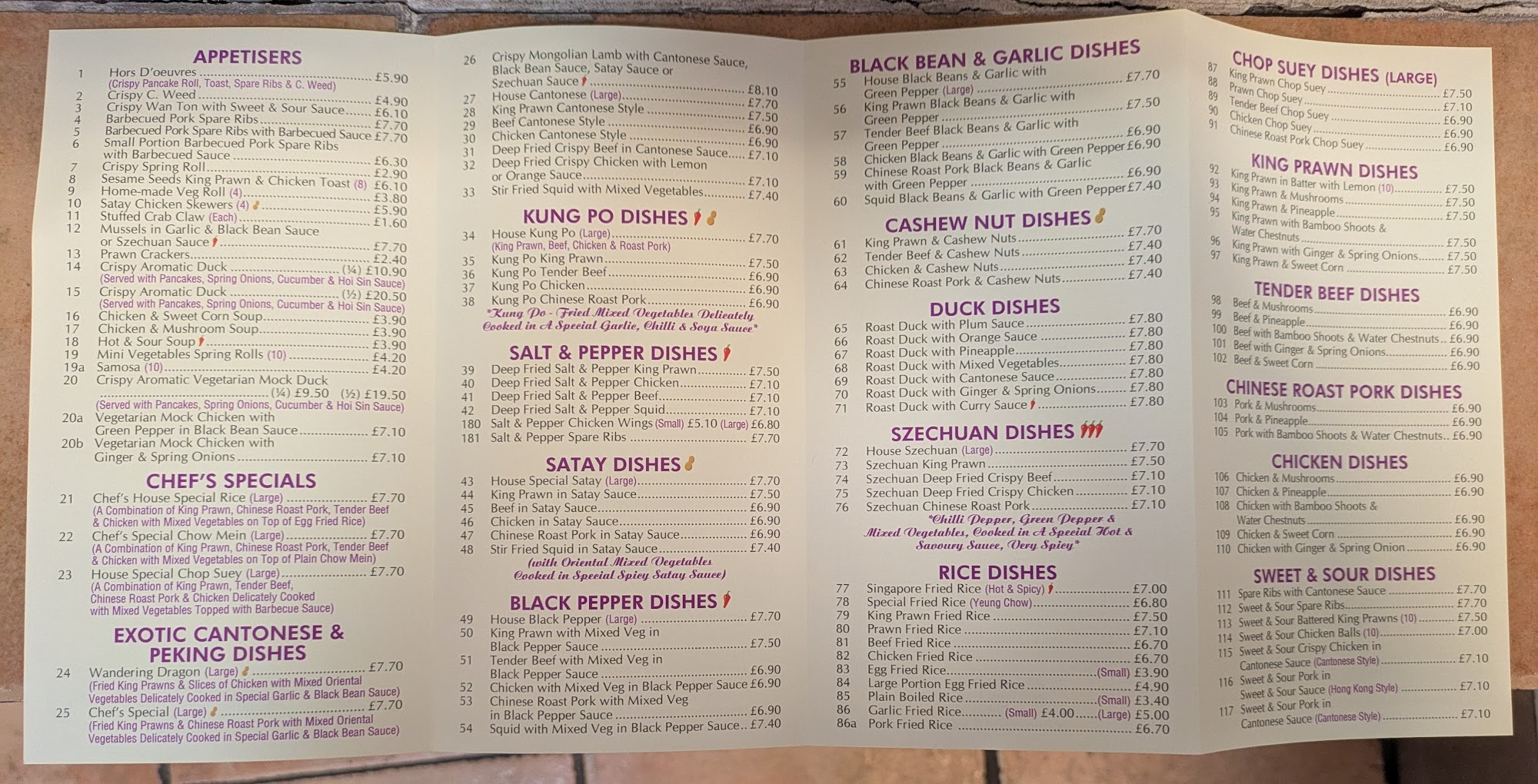 Wise Eater Menu