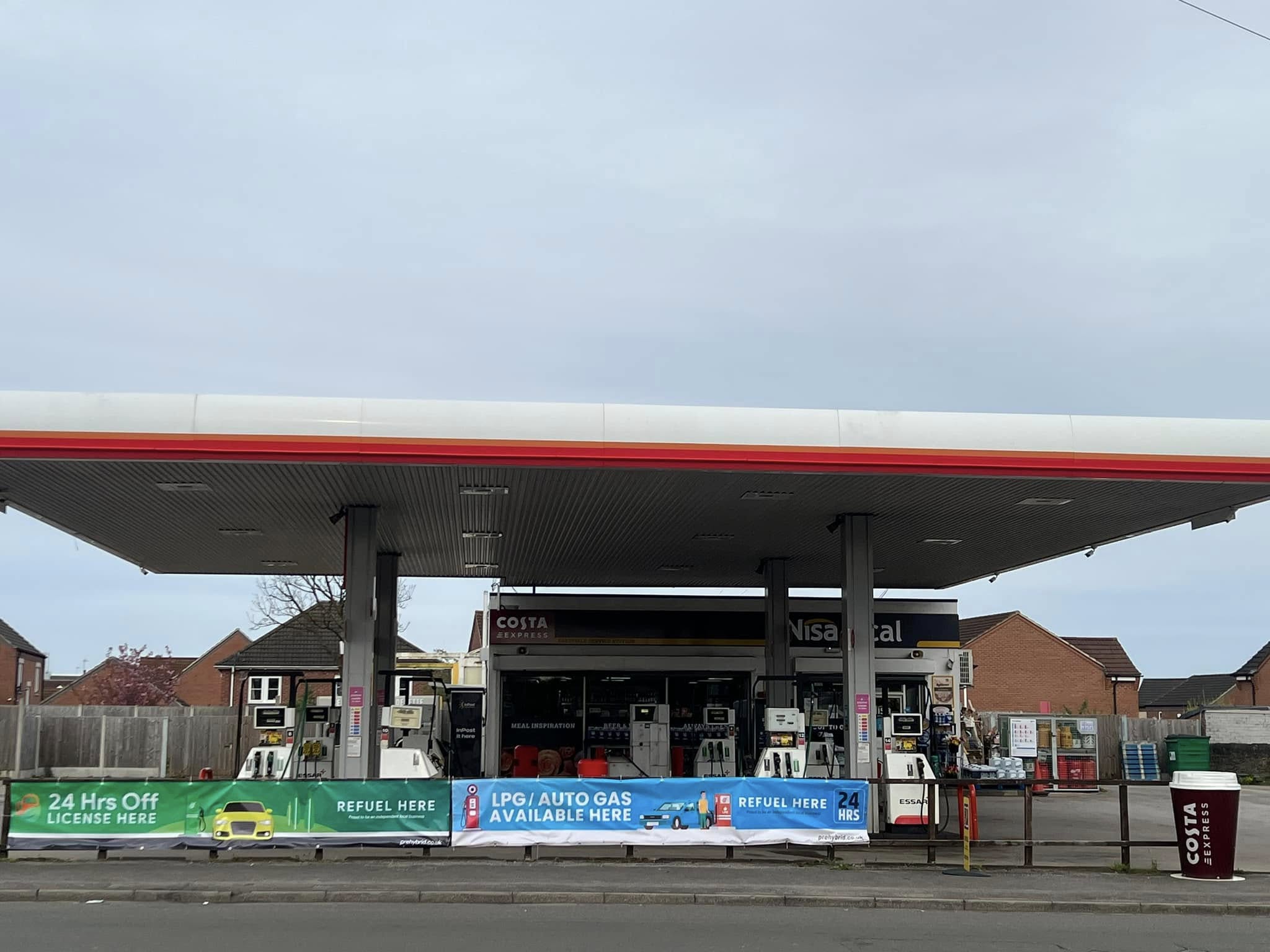 Essar Eastfield Service Station Sutton-In-Ashfield