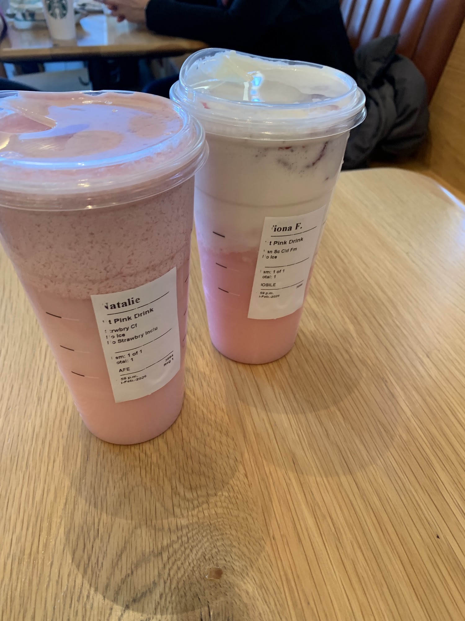 Starbucks Menu