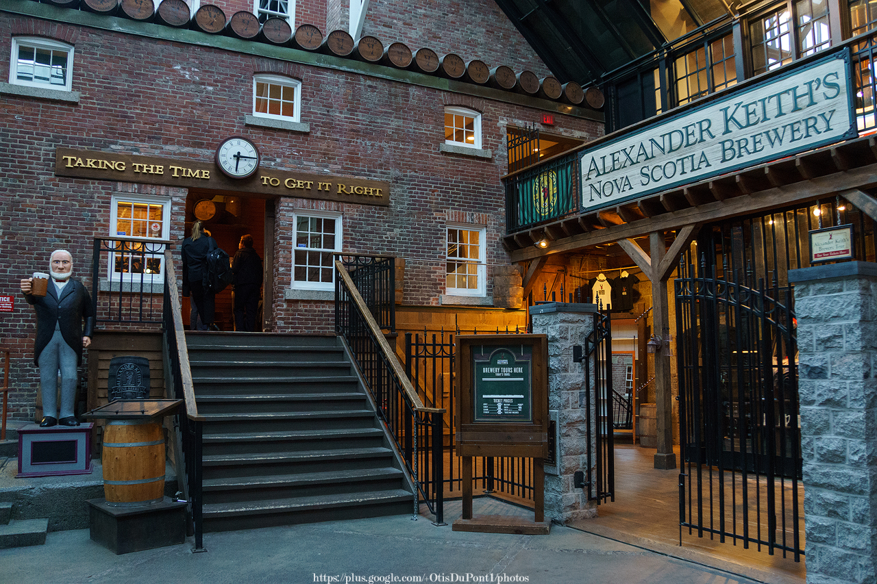 Alexander Keith's Menu