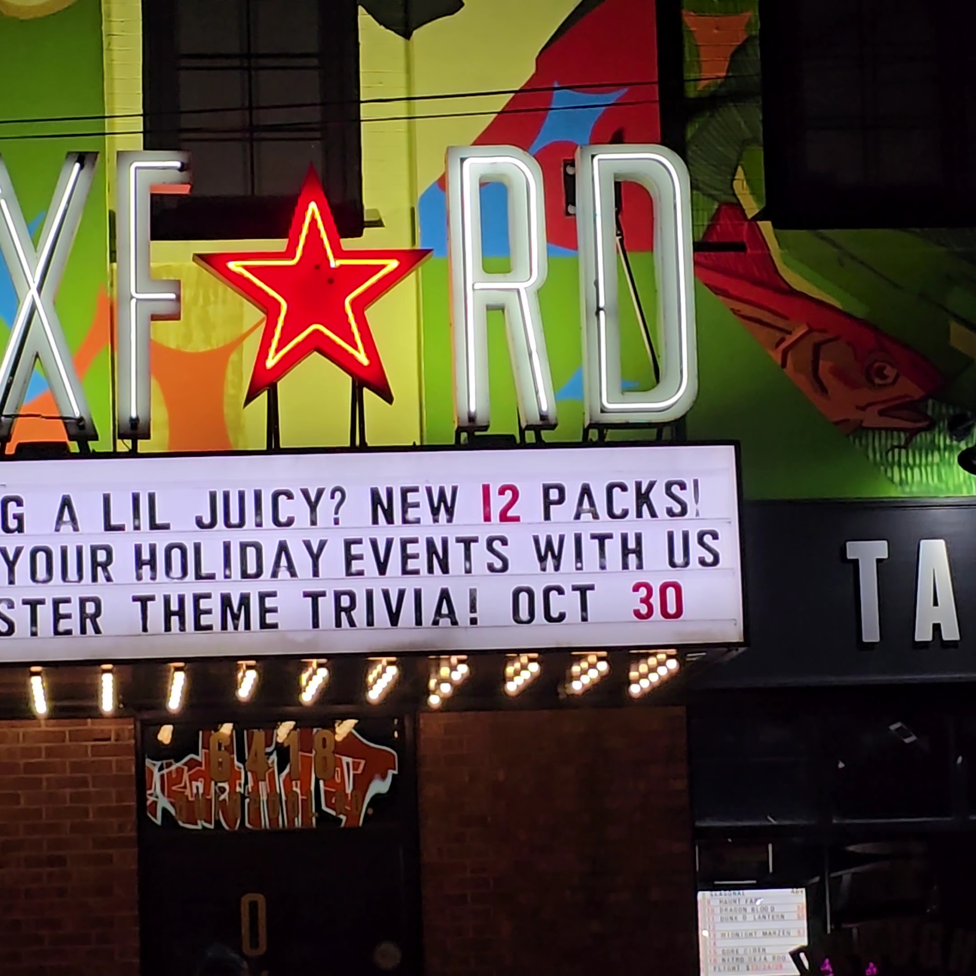 The Oxford Taproom Halifax