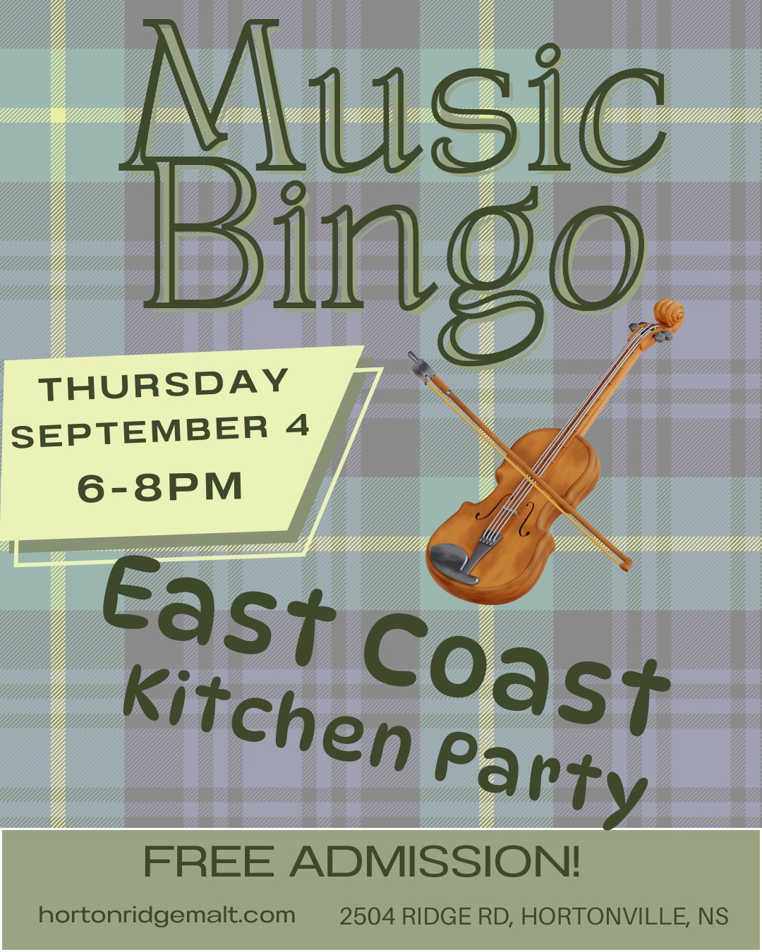 Horton Ridge Malt & Grain Wolfville