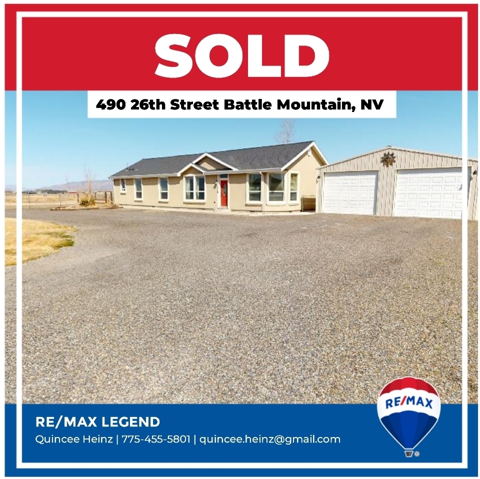 Quincee Heinz, REALTOR®, RE/MAX Legend, NV Lic B.0143938PLLC Battle Mountain