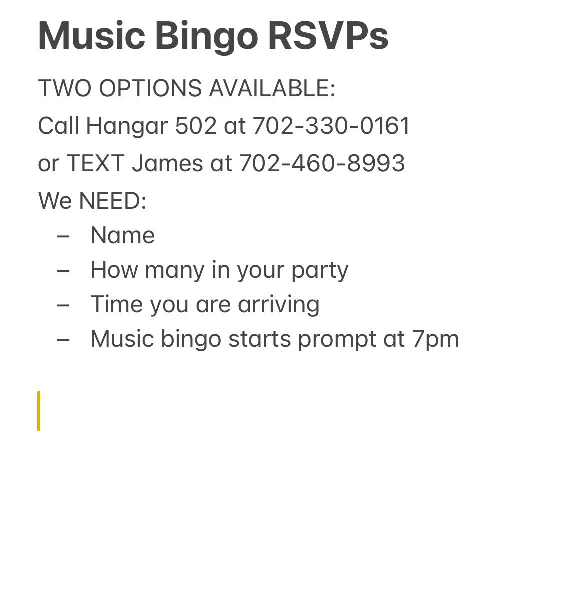 Hangar 502 Boulder City