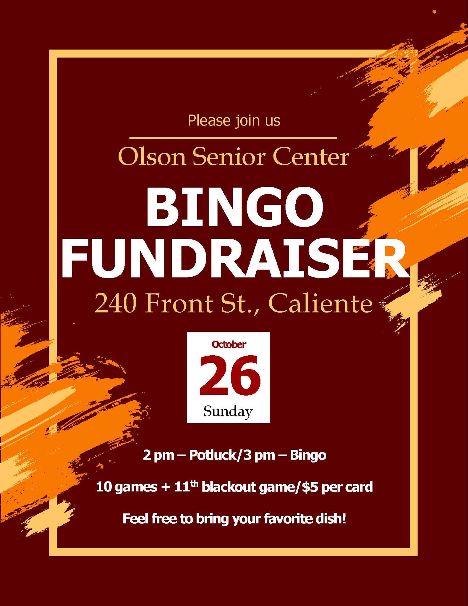 Caliente Olson Senior Citizen Caliente