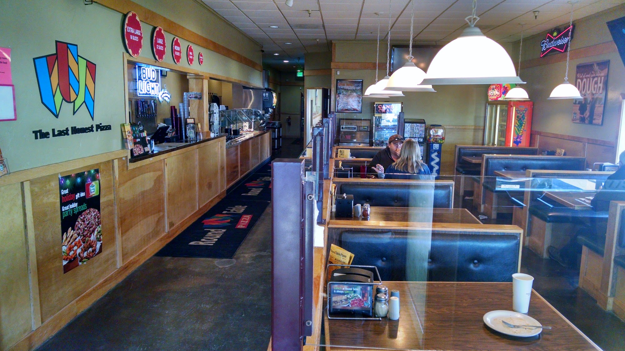 Round Table Pizza Menu