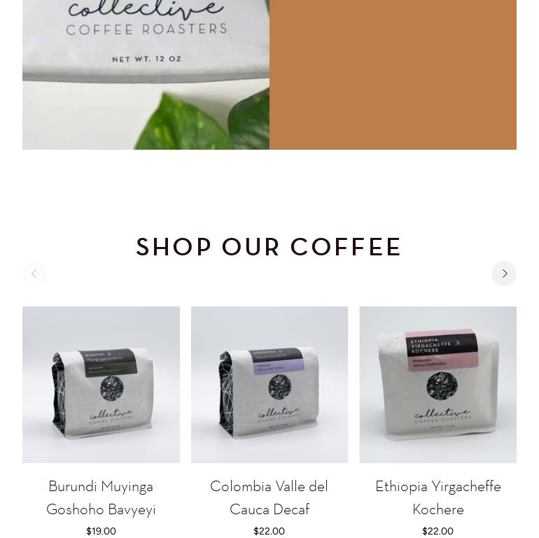 Collective Coffee Roasters Menu